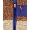 Carter's Boys Zip-Up Vest (Brown/Blue Sherpa, 7 Years)
