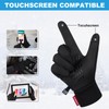 coskefy Winter Gloves, Thermal Touch Screen Running Cycling Gloves Warm