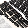 Black Bible Tabs for Men - Paper Index Tabs for
