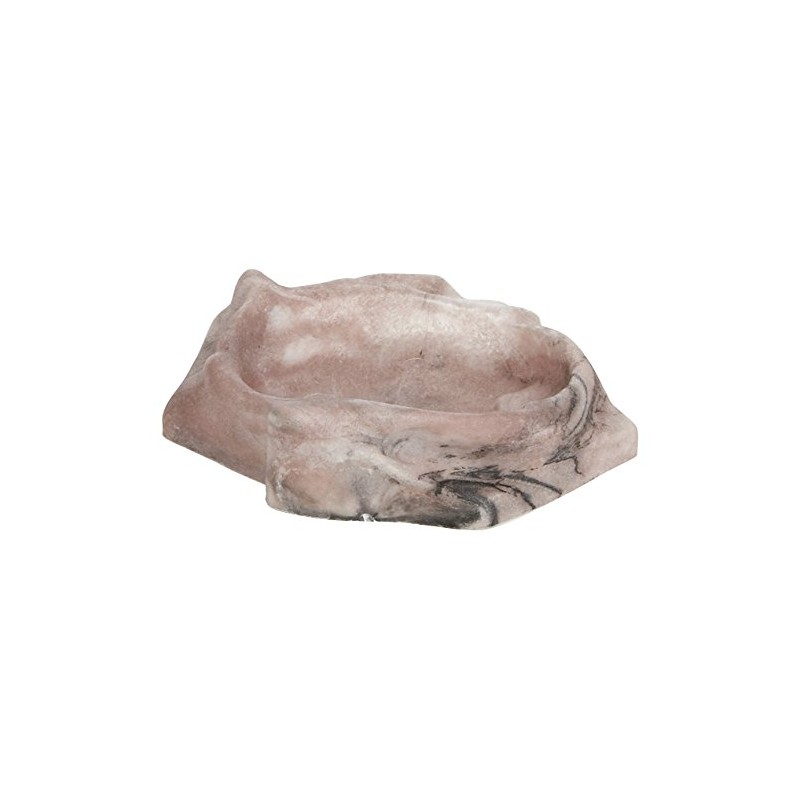 Zoo Med Repti Rock Reptile Water Dish for Fish, X-Small,Black