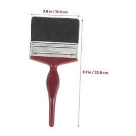 SHINEOFI Heavy Duty Deck Paint Brush with Ergonomic Handle for Efficient Staining and Painting Tool for Walls Fences and Decks