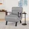 TYBOATLE Folding Chair Bed, Comfy Convertible Sleeper Sofa, 5 in