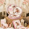 80PCS Horse Party Napkins and Plates Cups Horse Little Poney