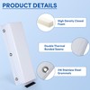 ORLANG 16" Dock Bumpers,PVC Dock Fenders with Stainless Steel Screws,Boat