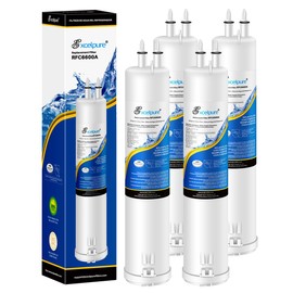 EXCELPURE RFC6600A Refrigerator Water Filter Replacement for EDR3RXD1, Everydrop® Filter 3, 4396841, 4396710, Kenmore 46-9083,46-9030, 9030, 9083, KAD3RXD1, WHR3RXD1, 4PACK