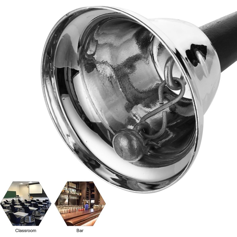 Aruicheng Hand Bell Metal Reception Bell Service Bell Loud Call