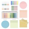 Ubuymart 820 Sheets Transparent Bible Sticky Notes,Waterproof Clear Sticky Notes,Bible