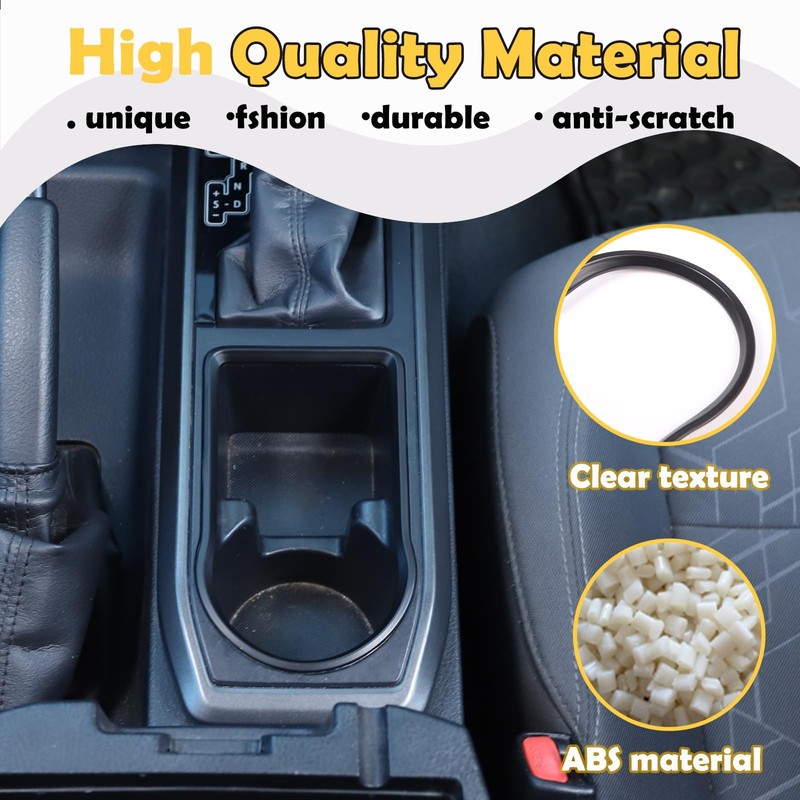 CHEAYAR Gear Box Cup Holder Trim Ring Compatible with Toyota