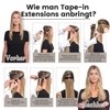 Jerriess Tape-In Real Hair Extensions, Salon Quality Tape-In Extensions, Real