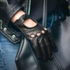 Harssidanzar Womens Lambskin Driving Gloves,Unlined Leather Gloves For Women With
