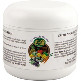 E de B Essenceaute Collagen + Vitamin E Face & Body Cream, 4oz