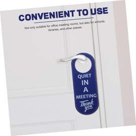 Pack of 5 Conference Room Door Sign Hanging Signs Door Hanging Sign Room Sign Double Sided Door Sign Door Knob Sign Hanging Door Sign Double Sided Door Sign Office Operitacx