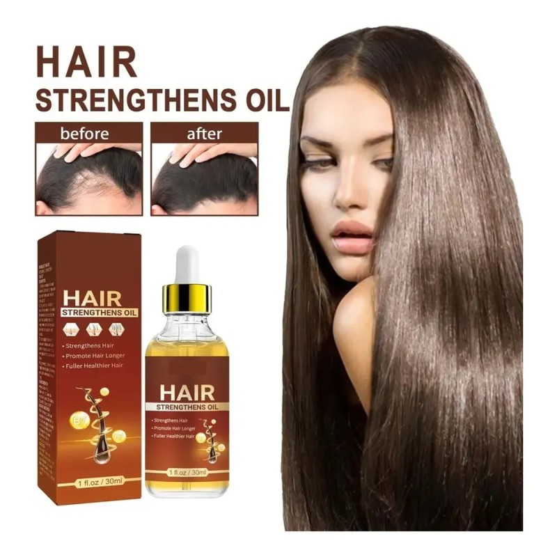 4×aceite Capilar 30 Ml Con Biotina Y Sérum Ricino Para