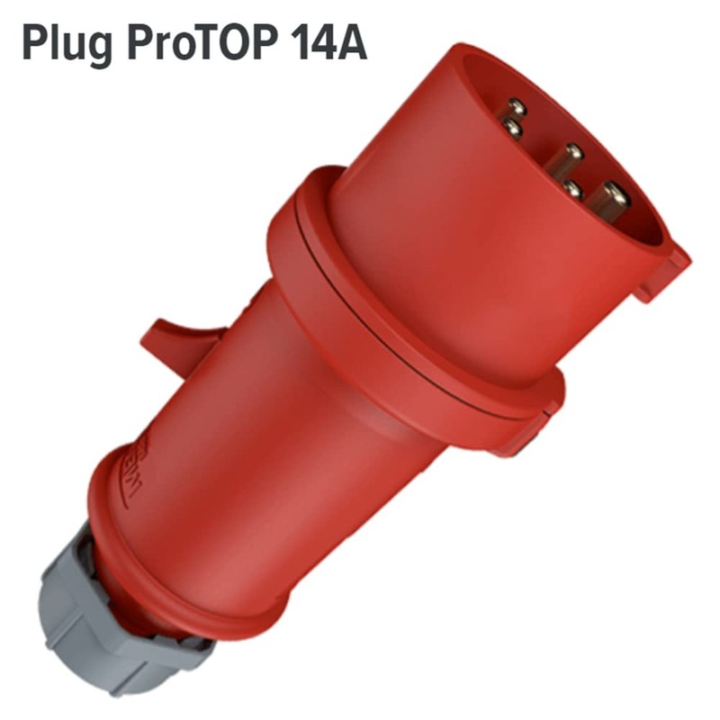 Mennekes 101200154 Pegs CEE PRO Top, Outlet, 400 V, 50
