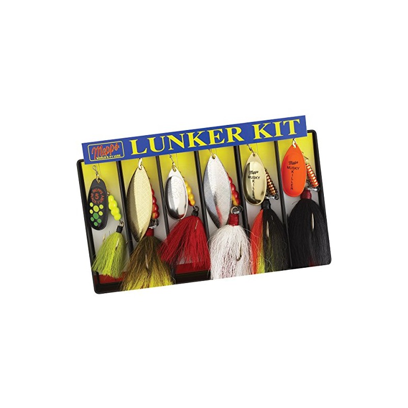 Mepp's K4D Lunker Kit - Dressed Lure Assortment, Multi, One