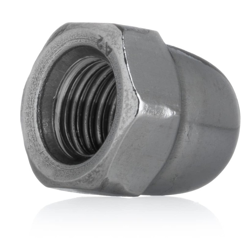 YoiYee Pack of 10 M10 Dome Cap Nuts - 304