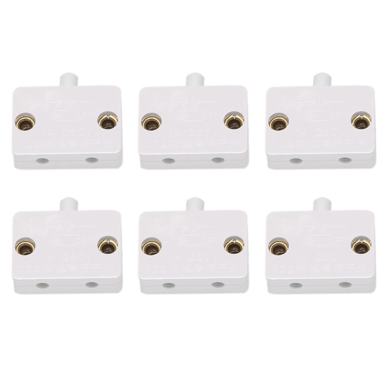 jingfei 6Pcs Door Led Switch for Closet Light,Normally Closed Cabinet