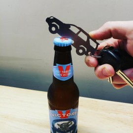 Unbranded Toyota 4Runner 4th Gen Bottle Opener Key Chain - Stainless Steel 4G T4R