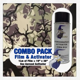 Dip Ape hydrographic film / activator Tactical Branch Camo hydro dip dipping wizard
