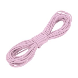 PATIKIL 1/8" x 33' Elastic Bungee Cord, Bungee Shock Cord Kayak Stretch String Rope for Camping Tent Bike Tie Down Kayaking Boating Repairing Poles DIY Canopy Patio, Light Pink