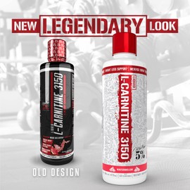 5% Nutrition 5% Nutrition Rich Piana Liquid L-Carnitine 3150 | Premium 4 Source Blend + GBB, The Super Carnitine (Watermelon Candy)