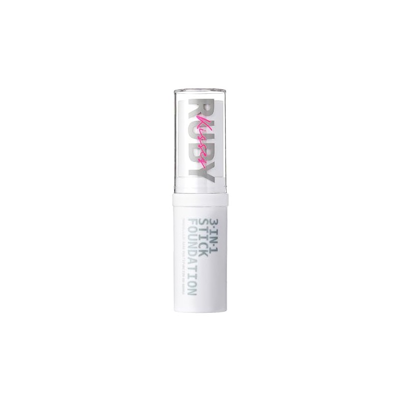 Ruby Kisses Base Maquillaje Barra Cobertura Total Natural Fácil Aplicar