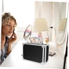 OHPHCALL Cosmetic Case Electronic Storage Travel Makeup Bag Large Locking