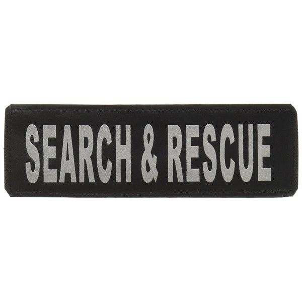 Dogline Search & Rescue Removable Velcro Patches, Large/X-Large