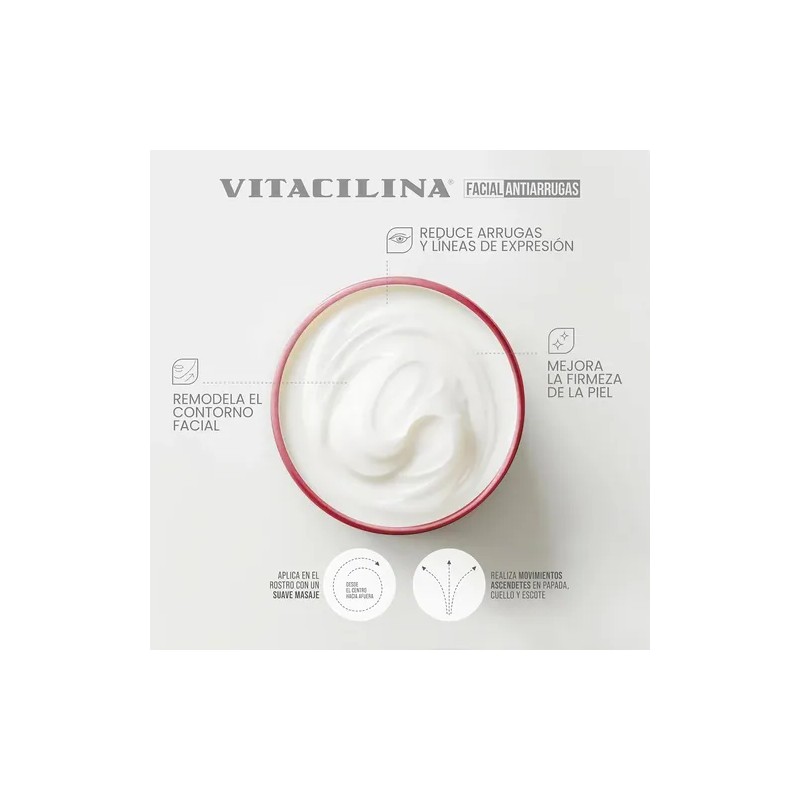 Vitacilina Retinol Facial Antiarrugas Crema Serum Anti-Wrinkle Cream Serum Set