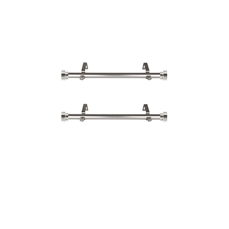 Rod Desyne SIDE100-5 1" Side Curtain Rod, 12-20 inch (Set