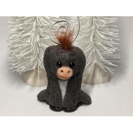 Nestor The Long Eared Donkey Christmas Tree Ornament By Aaron Matthies Custom
