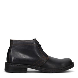 Born Harrison Black Full Grain Men's Lace-up Boots