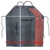 Rubber Apron Waterproof Aprons Chemical Oil Resistant Aprons for Dishwashing,