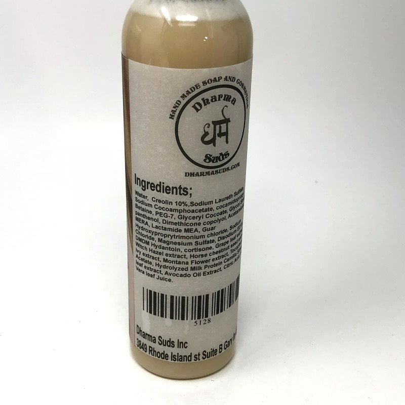 Dharma Suds concentrated 10% creolin shampoo, deep cleaning with anti