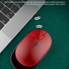 Wireless Mouse Bluetooth 2.4G Wireless 3 Adjustable DPI Silent Rechargeable