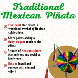 Fiesta Folk The original Mexican big pinatas - mini piñatas para cumpleaños - mini piñata - extra large pinata 5 de mayo decorations - mexico decorations - pinatas for birthday party - pinata large