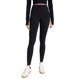 SPLITS59 Women's Airweight High Waist 28" Leggings, Black, L