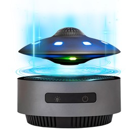 UFO Magnetic Levitation Bluetooth Speaker, Playing Music & Automatic Floating in The Air, HiFi Speaker with Bluetooth 5.0, 3D Sound, Cool Tech Gadgets for Men, Unique Gifts for Home Office Décor