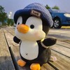 SWECOMZE Cuddly Toy Penguin Plush Toy for Girls, Boys &