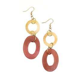 ANJU JEWELRY Omala Collection Up-Cycled Horn Earrings
