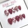 Love Spot Handmade Nail Tips - Oval / 러브스팟 수제네일팁