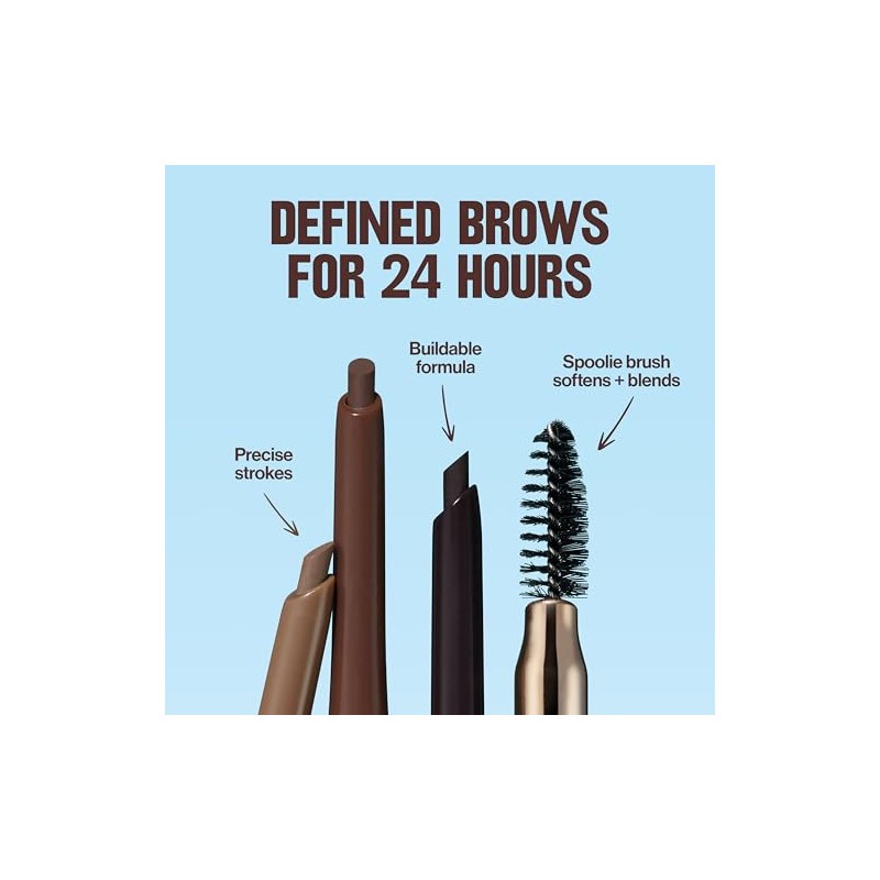 Revlon Lápiz Delineador de Ceja Colorstay, Dark Brown