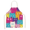 Cat Design Cute Kitchen Apron for Women & Men -
