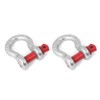 Rugged Ridge | D-Ring Shackle Kit, 7/8 inch, Silver with