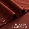 StangH Rust Velvet Curtains for Bedroom, Luxury Room Darkening Window