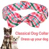 Unique style paws Christmas Pink Dog Collar, Pet Collar Gift