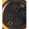 Woods 2801 Extension Reel with Four 3-Prong Power Outlets; Heavy