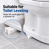 12-Pack Plastic Furniture Leveling Shims for Uneven Surfaces – Snap-to-Fit