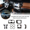 Fit for Toyot@ Tundra 2014-2021 Car Center Console Decoration Kit