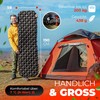 DAZEDALE Ultraleichte Luftmatratze – geräuscharme, wasserdichte Isomatte für Camping, Wandern,